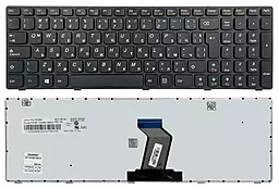 Клавіатура для ноутбуку Lenovo IdeaPad G580 G585 Z580 Z585 Bulgaria version з вертикальним Ентером Original