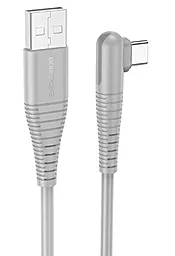 Кабель USB Borofone BX105 Corriente 15w 3a USB Type-C cable gray