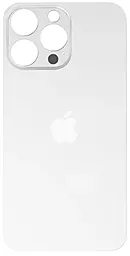 Задняя крышка корпуса Apple iPhone 14 Pro (big hole) Silver