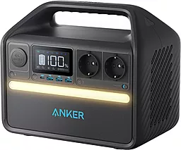 Зарядна станція Anker PowerHouse 535 500W 512Wh (A1751311)