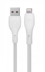 USB Кабель SkyDolphin S22L Soft Silicone USB Lightning Cable White