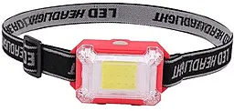 Налобний ліхтарик Quantum Simply COB (3xAAA/LR03) (QM-FL4030) - фото Налобний ліхтарик Quantum Simply COB (3xAAA/LR03) (QM-FL4030)