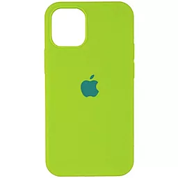 Чехол Silicone Case Full для Apple iPhone 12, iPhone 12 Pro Dark Green