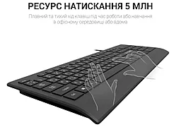 Клавиатура OfficePro SK360 Black - миниатюра 8