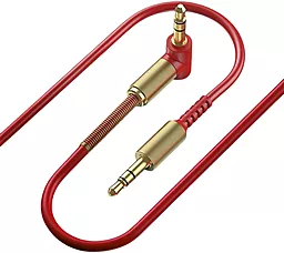 Аудио кабель Luxe Cube Spring AUX mini Jack 3.5mm M/M Cable 1.2 м red (8886668686198)