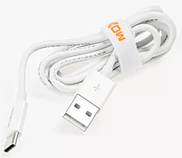 Сетевое зарядное устройство MOXOM MX-HC04 2.4a 2xUSB-A ports charger + USB-C cable white - миниатюра 3