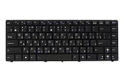 Клавіатура для ноутбуку Asus A42 K42 N82 фрейм (KB310807) PowerPlant чорна
