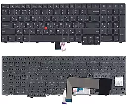 Клавиатура для ноутбука Lenovo ThinkPad Edge E545 с указателем Point Stick черная