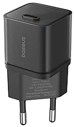 Мережевий зарядний пристрій Baseus GaN5S 20w PD USB-C fast charger black (P10162503113-00)