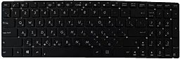 Клавиатура для ноутбука Asus K55 K75A K75VD K75VJ K75VM U57 без рамки 0KNB0-6100RU00 черная