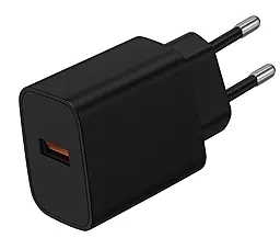Сетевое зарядное устройство 4U 18w USB-A H18Q QC3.0 charger black (PAH18QU1B) - фото Сетевое зарядное устройство 4U 18w USB-A H18Q QC3.0 charger black (PAH18QU1B)