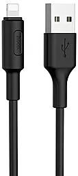 USB Кабель Hoco X25 Soarer Сharging Lightning Cable Black