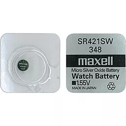 Батарейки Maxell SR421SW (348) 1шт