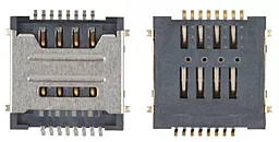Коннектор SIM-карты Lenovo A800 / A890