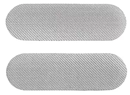 Універсальна захисна сіточка для динаміка та мікрофона 12x5 mm (2 шт) White - фото Універсальна захисна сіточка для динаміка та мікрофона 12x5 mm (2 шт) White