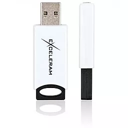 Флешка Exceleram 64GB H2 Series USB 2.0 (EXU2H2W64) White - миниатюра 3