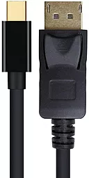 Відеокабель Cablexpert Mini DisplayPort - DisplayPort M-M 1.8M Чорний (CCP-mDP2-6)