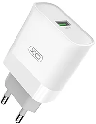 Сетевое зарядное устройство XO L63 15w QC3.0 home charger white