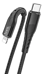 Кабель USB PD Hoco U64 Superior USB Type-C - Lightning Cable  Black - миниатюра 2