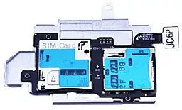 Шлейф Samsung Galaxy S3 i9300 з коннектором SIM-карти і карти пам'яті Original