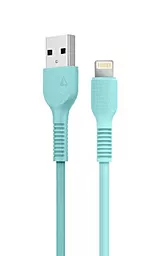 USB Кабель ACCLAB AL-CBCOLOR-L1MT 1.2M Lightning Cable Mint