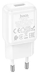 Сетевое зарядное устройство Hoco C96A 2.1a home charger white