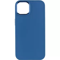 Чохол Epik TPU Bonbon Metal Style для Apple iPhone 13 (6.1") Синій / Denim Blue