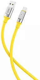 Кабель USB  XO NB251 6a micro USB cable yellow