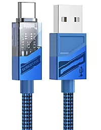 Кабель USB Borofone BU42 15w 3a 1.2m USB Type-C cable blue