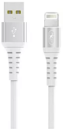 USB Кабель SkyDolphin S05L Frost Line Lightning Cable White (USB-000548)