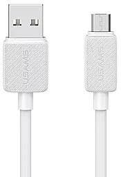 Кабель USB Usams US-SJ690 10w 2a micro USB cable white