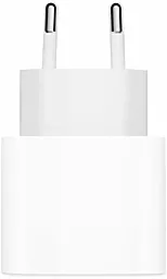 Мережевий зарядний пристрій з швидкою зарядкою Apple 20W USB Type-C Replacement OEM Power Adapter white - мініатюра 2