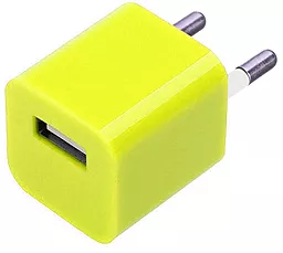 Сетевое зарядное устройство Siyoteam VD05 1a home charger cube yellow