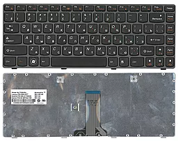 Клавиатура для ноутбука Lenovo G480 черная