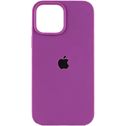 Чохол Silicone Case Full для Apple iPhone 12, iPhone 12 Pro Purple