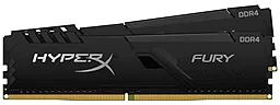 Оперативная память Kingston DDR4 32GB (2x16GB) 3000MHz HyperX Fury (HX430C16FB4K2/32) Black