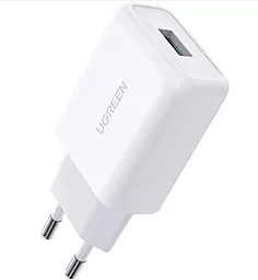 Сетевое зарядное устройство с быстрой зарядкой Ugreen CD122 18w QC3.0 home charger white (10133)