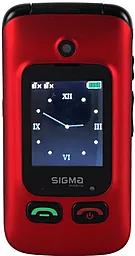 Мобильный телефон Sigma mobile Comfort 50 Shell DUO Type-C Red-Black