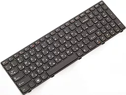 Клавиатура для ноутбука Lenovo G580 G585 N580 N585 Z580 Z585 frame фиолетовая