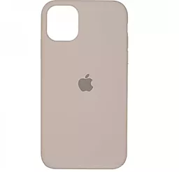 Чехол Silicone Case Full for Apple iPhone 11 Lavender Gray