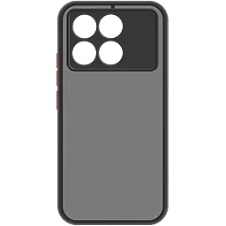 Чехол MAKE для Xiaomi Poco X6 Pro Frame Black(MCF-XPX6PBK)
