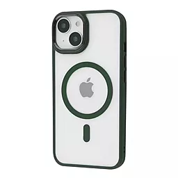 Чохол Epik Colorful Matte Case with Magsafe Apple iPhone 13 Green - мініатюра 2