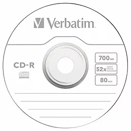 Диск Verbatim CD-R 700MB 52X Extra Protection Surface (в конверті)