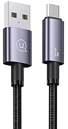 Кабель USB Usams US-SJ770 10w 2a 2m micro USB cable tarnish