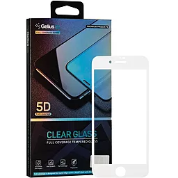 Захисне скло Gelius Pro 5D Clear Glass Apple iPhone 7, iPhone 8 White(70943)