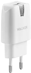 Сетевое зарядное устройство Walker WH-11 1a USB-A car charger white