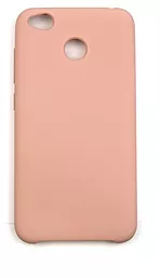 Чехол Silicone Case Jelly для Xiaomi Redmi 4X Pink Sand