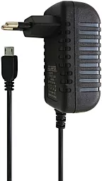 Сетевое зарядное устройство AksPower 5v 2a home charger + micro USB cable black