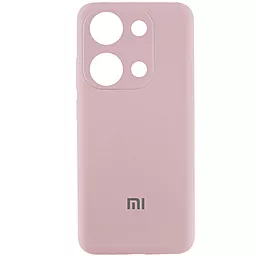 Чехол Lakshmi Silicone Cover Full Camera with Logo для Xiaomi Redmi Note 13 Pro 4G Pink Sand