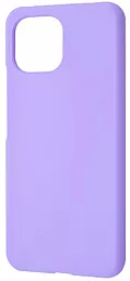 Чохол Wave Full Silicone Cover для Xiaomi Mi 11 Lite, 11 Lite 5G NE Light Purple